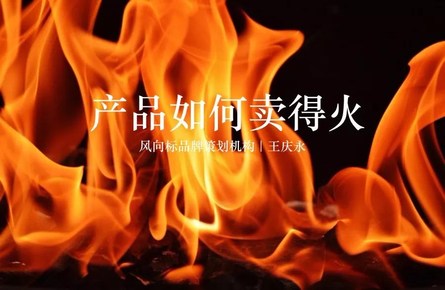 王庆永：产品如何卖得火？【风向标品牌营销策划】